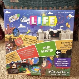 New! Sealed! The Game of Life: Disney Parks Theme Park Edition Board Game